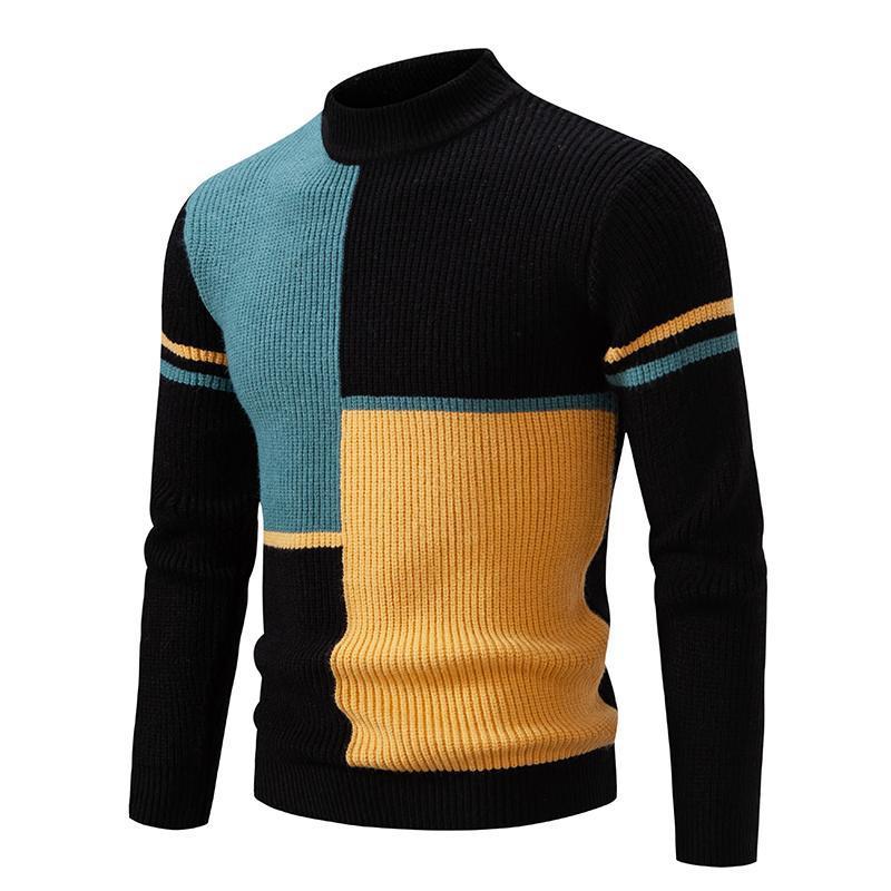 Boerk - Herren Pullover mit Mock-Kragen