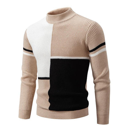 Boerk - Herren Pullover mit Mock-Kragen